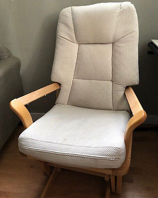 Rocking chair to calm your sick special child