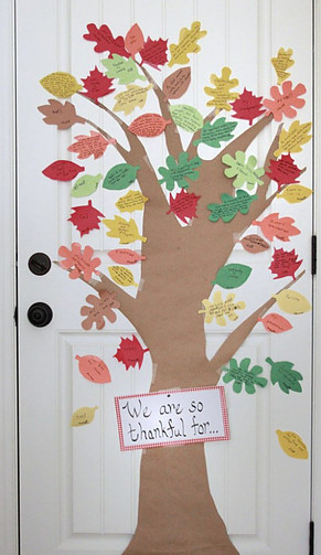 Fun Activities for Thanksgiving, Thankful tree