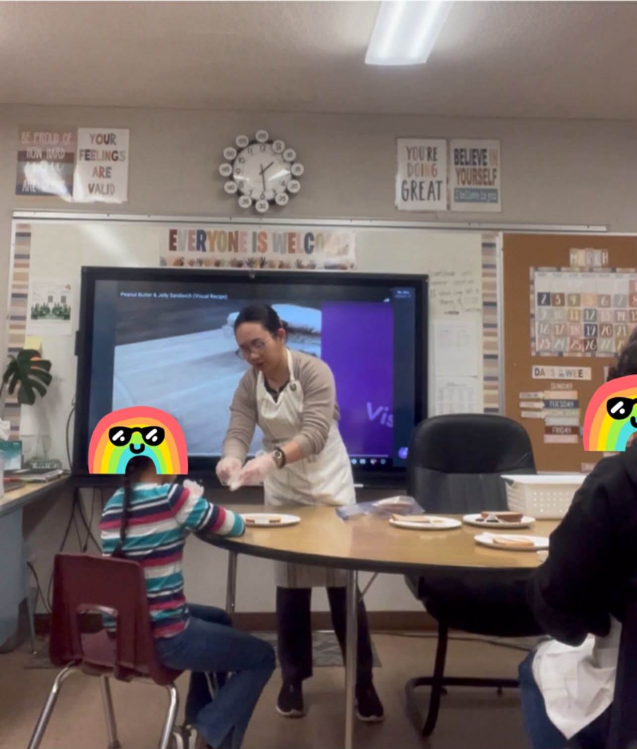 SPEd teacher in classroom